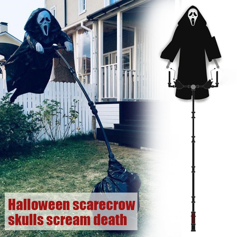 Halloween Ghostface Scarecrow – 24SevenFindz